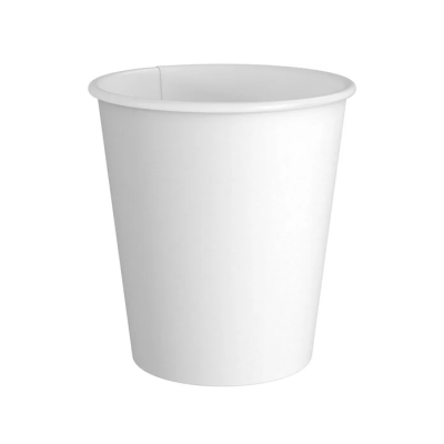 Single wall Coffee Cups White